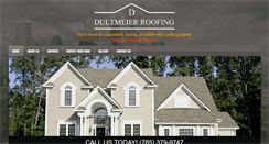 Desktop Screenshot of dultmeierroofing.com