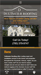 Mobile Screenshot of dultmeierroofing.com